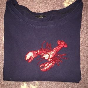 Super cute lobster shirt!